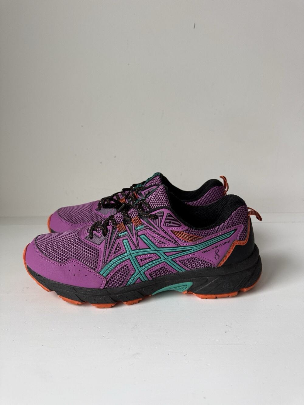 Asics Womens Gel Venture 8 1012A708 Running Trail Shoes Sneakers Size 11 Purple